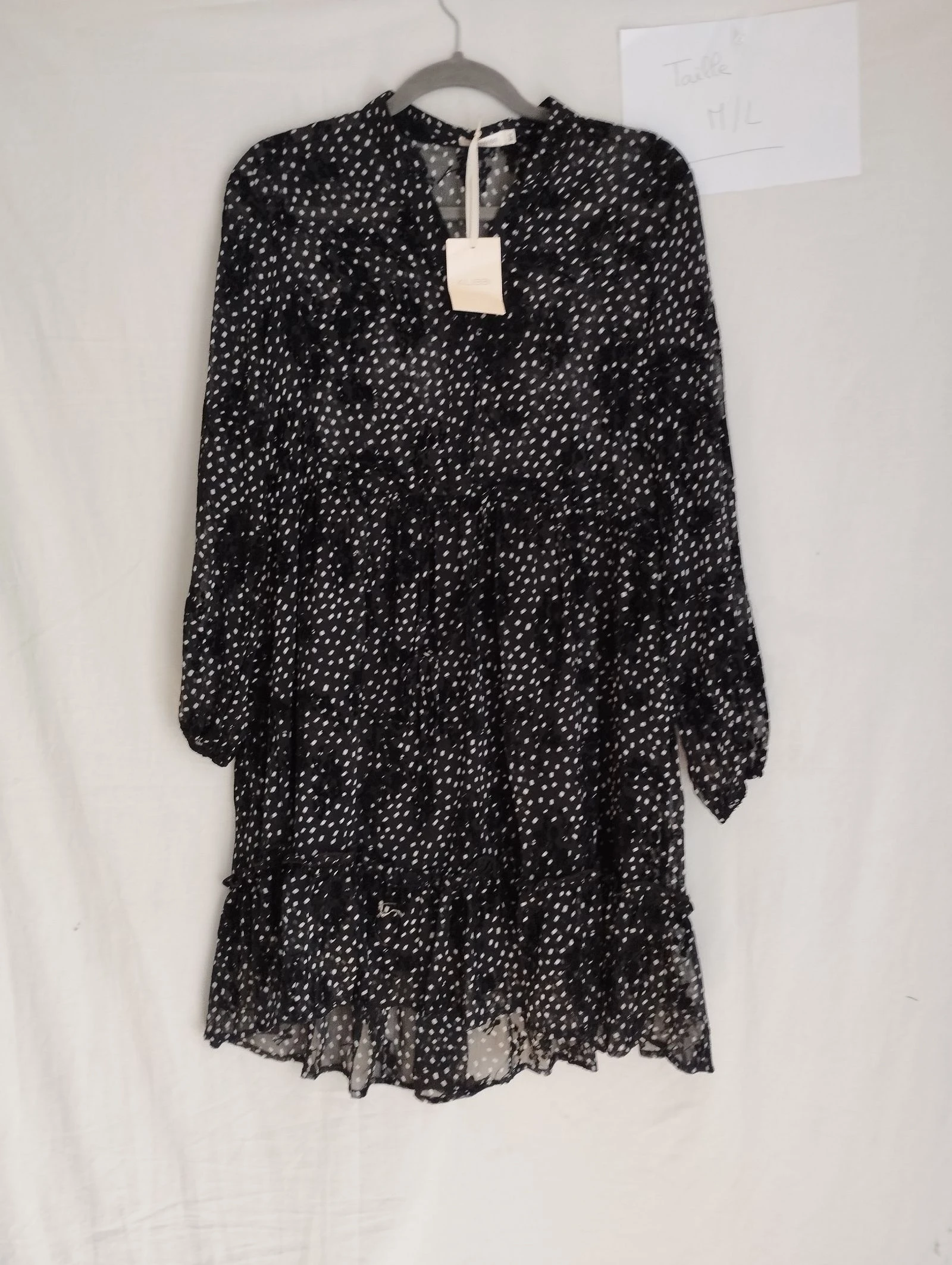 Robe courte dentelle kilibbi taille m/ L